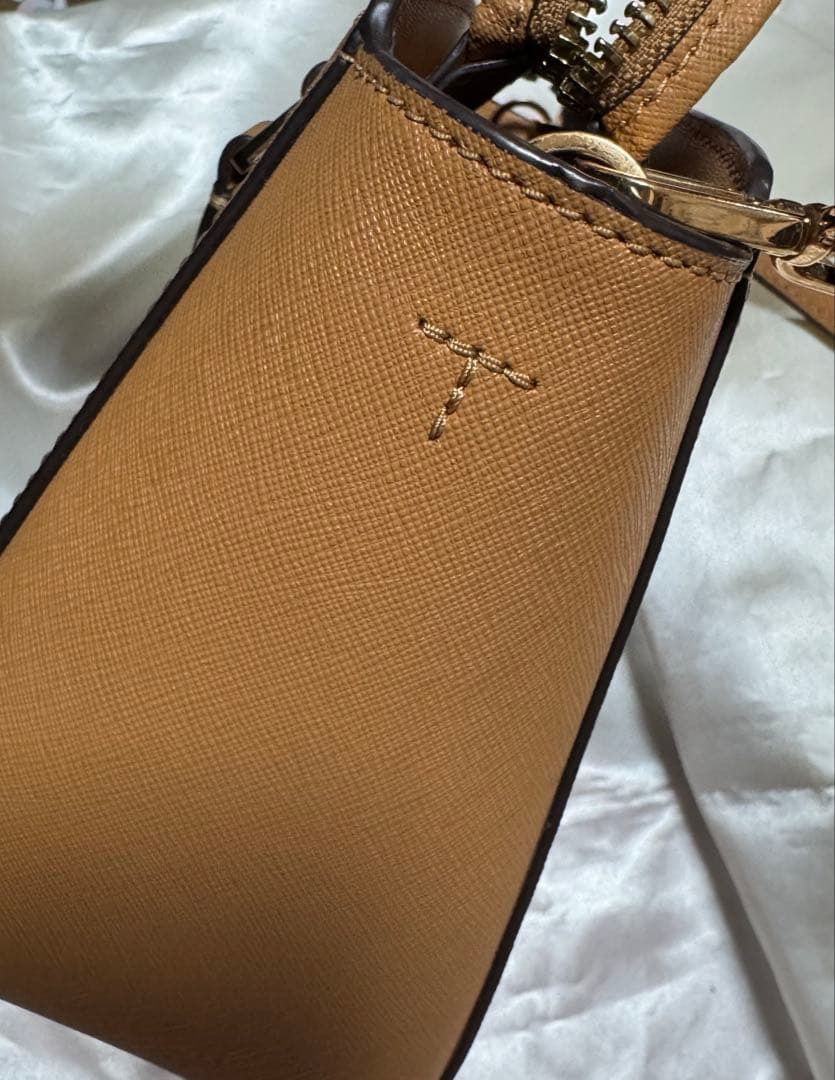 TORY BURCH ブラウン ショルダーバッグ