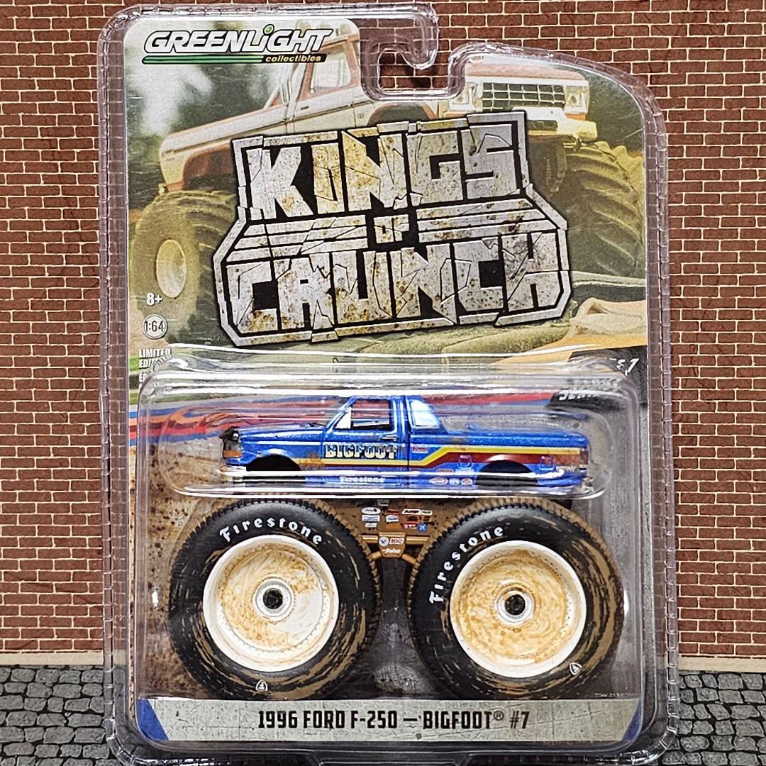 ②グリーンライト　ビッグフット　ギネスに認定されたモンスタートラック　　1/64