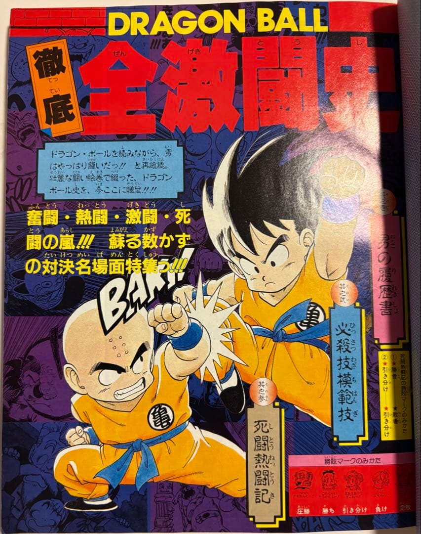 ドラゴンボール冒険SPECIAL 1987年12月号 週刊少年ジャンプ特別編集