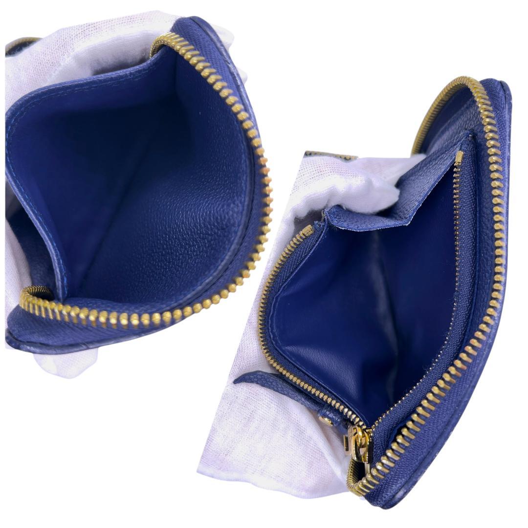 【箱袋付】ルイヴィトン アンプラント スクレット コンパクト ラウンドファスナー