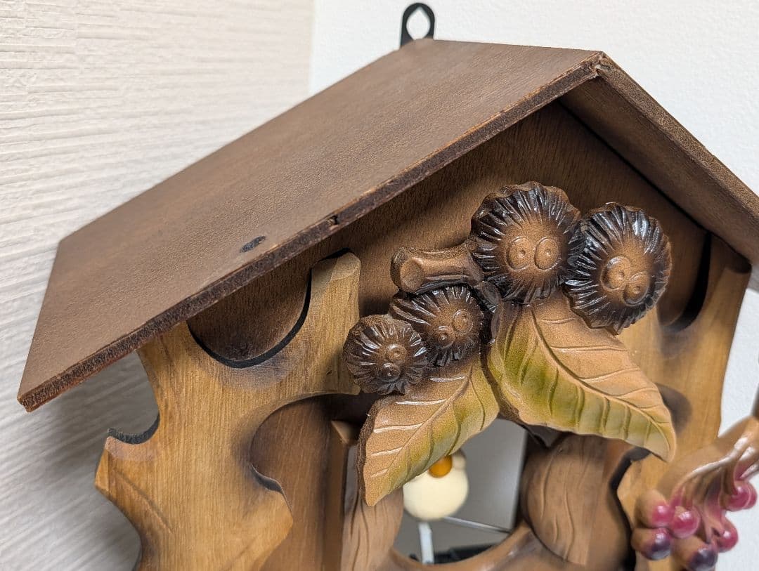 リズム時計 キャラクタークロック となりのトトロ　振り子時計