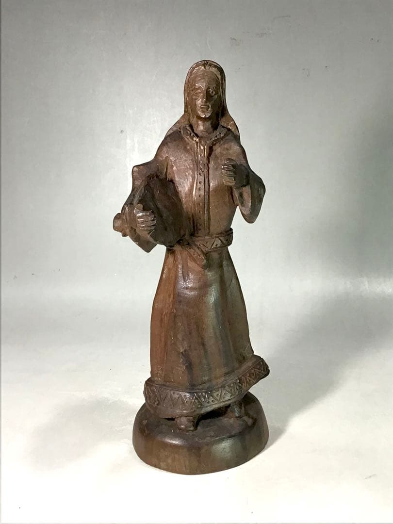 古玩具 風俗 木彫り 人形 北欧 キリスト 信仰玩具 農民美術 こけし 郷土玩具