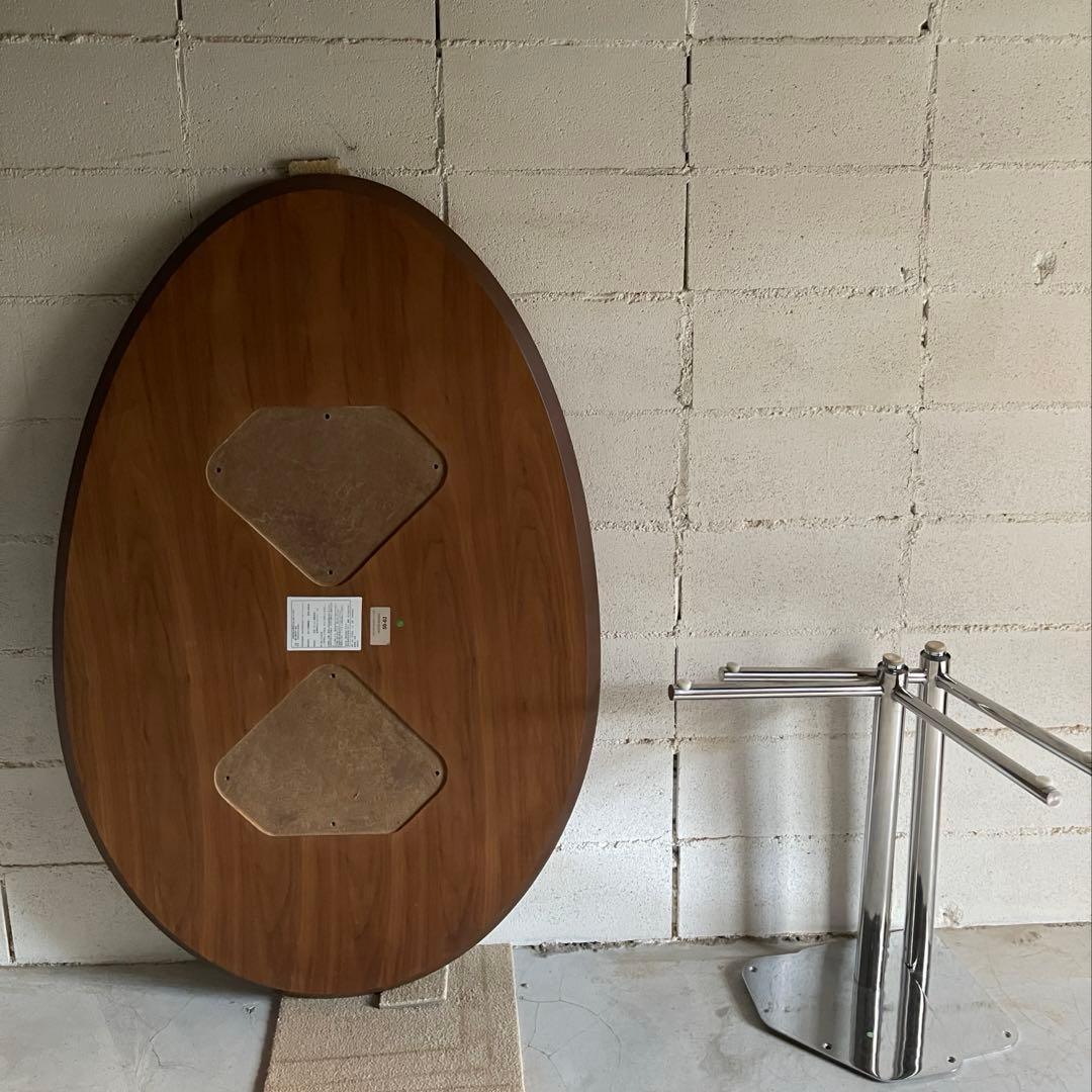 ACTUS アクタス　OWN-S ビッグサイドテーブル　ウォールナット　スチール