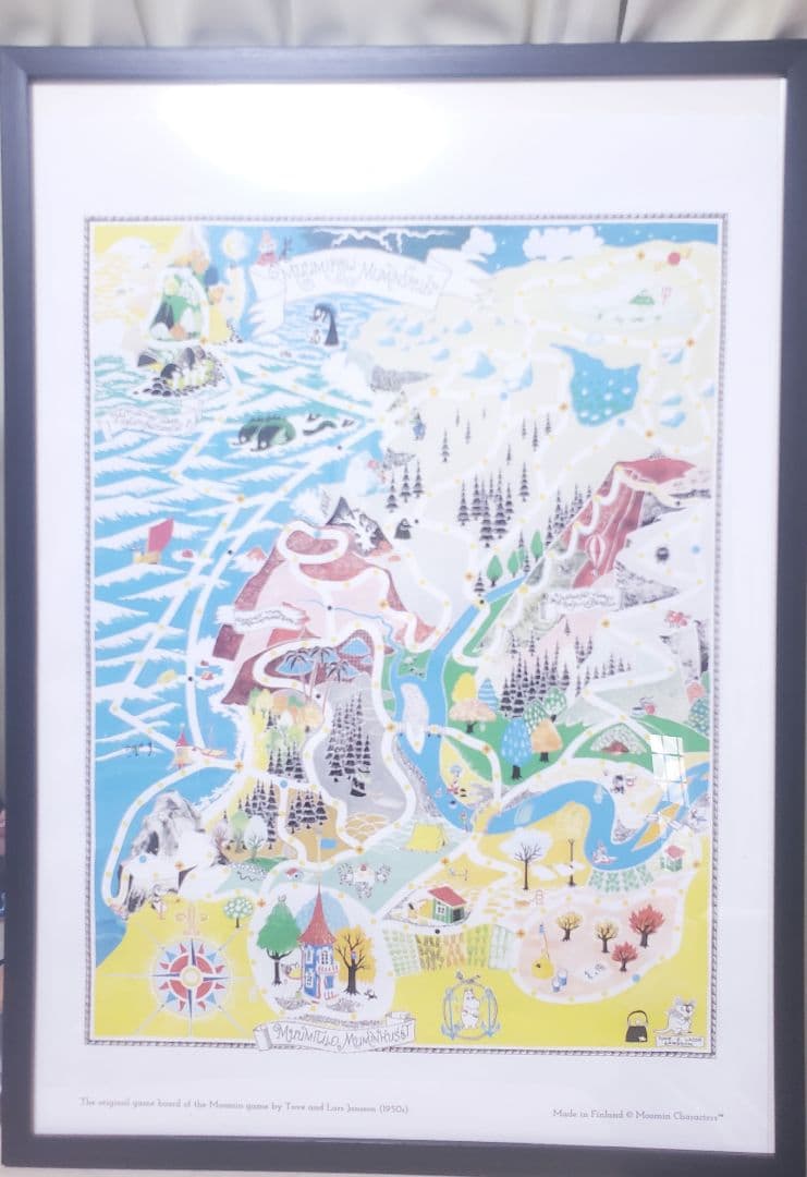 大特価 最終値下げ 買うなら今 ムーミン ムーミン谷 ポスター