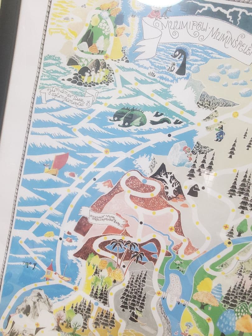 大特価 最終値下げ 買うなら今 ムーミン ムーミン谷 ポスター