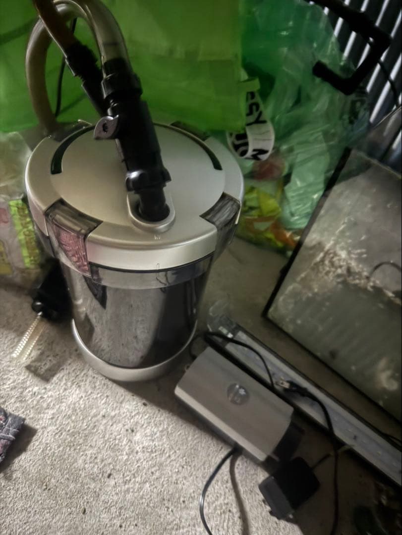 60cm水槽　外部フィルター　引き取り限定