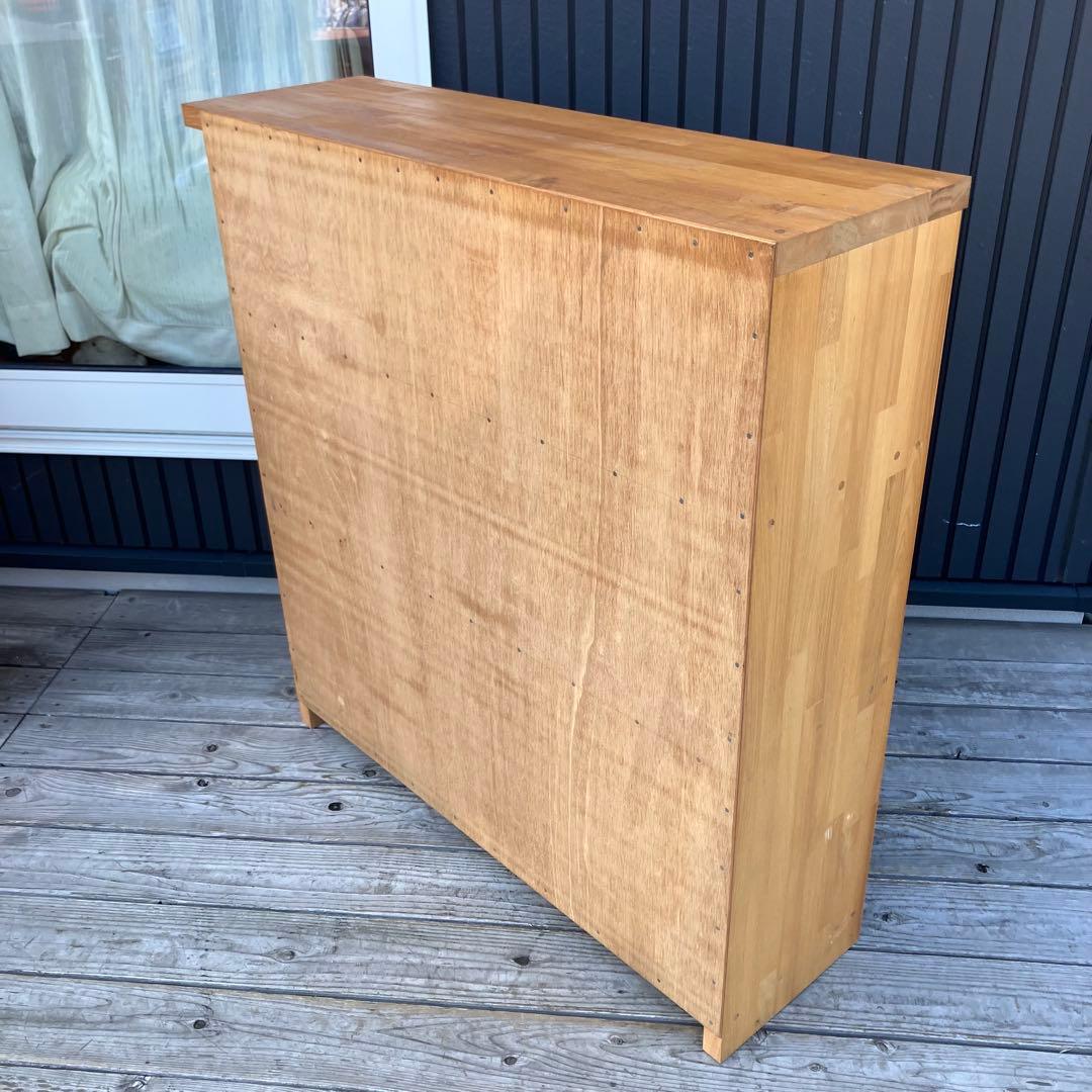 昭和レトロ 古家具 古材 木製飾り棚 ディスプレイラック オープンラック 古道具