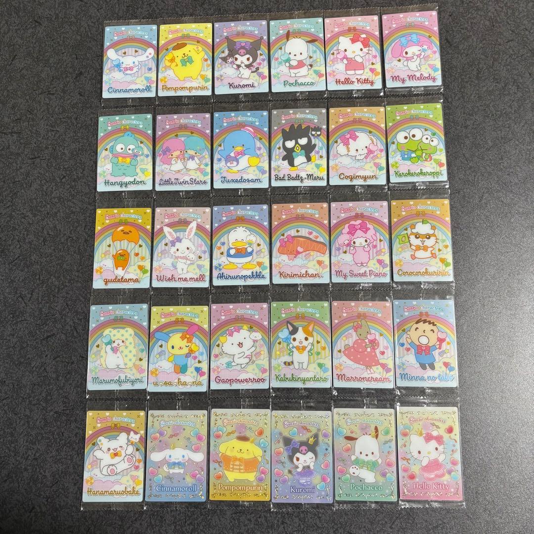 サンリオ　キャラクター　ウエハース　カード 第１弾〜第７弾　コンプリート