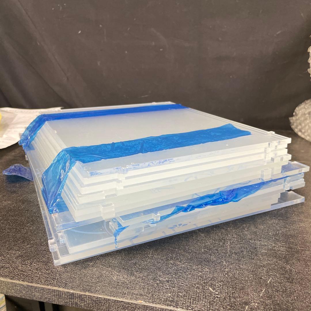 未組立 beautinit ビューティイニット　コスメ収納ケース　アクリル収納