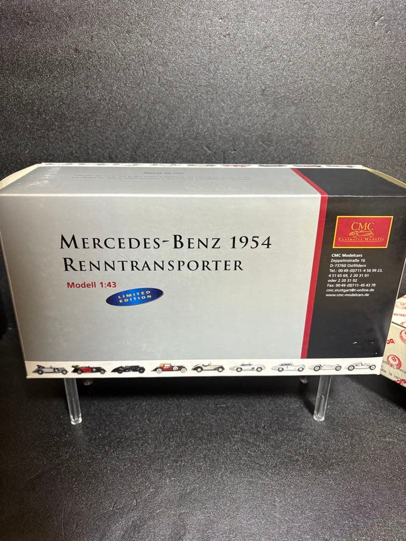 ミニカー CMC Mercedes-Benz 1954 Renntransporter