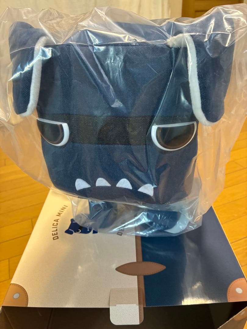 デリ丸　特大ぬいぐるみ　デニムブルー　デリカミニ　新品未使用品