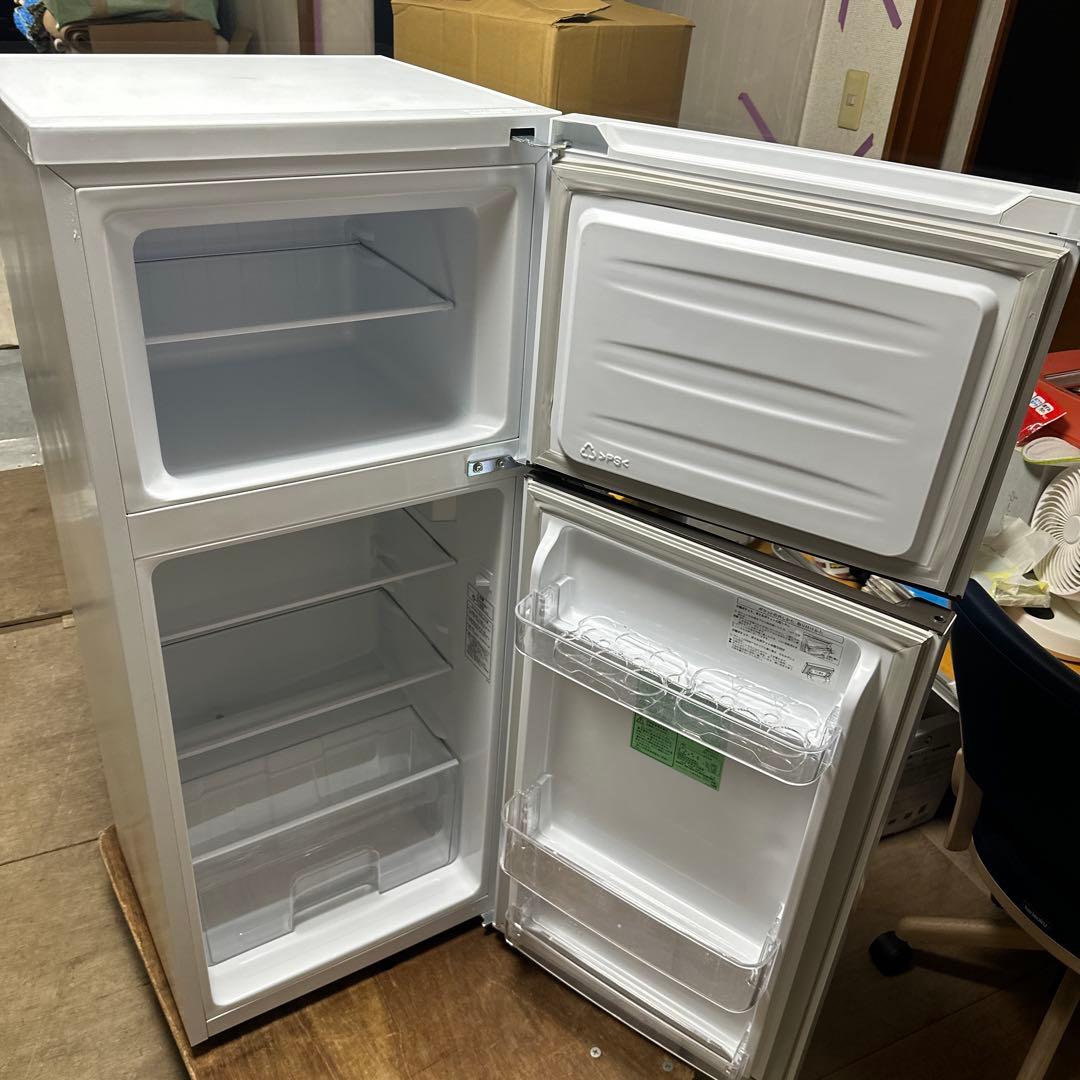 ハイセンス冷凍冷蔵庫　120L 強化ガラス棚　2021年製