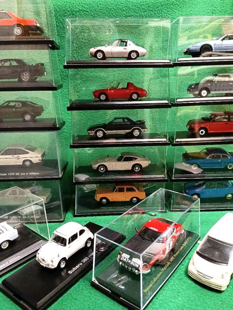 ミニカーコレクション 1/43スケール19台セット。