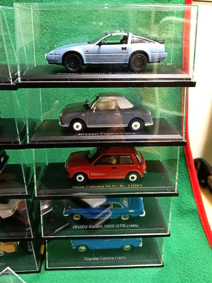 ミニカーコレクション 1/43スケール19台セット。