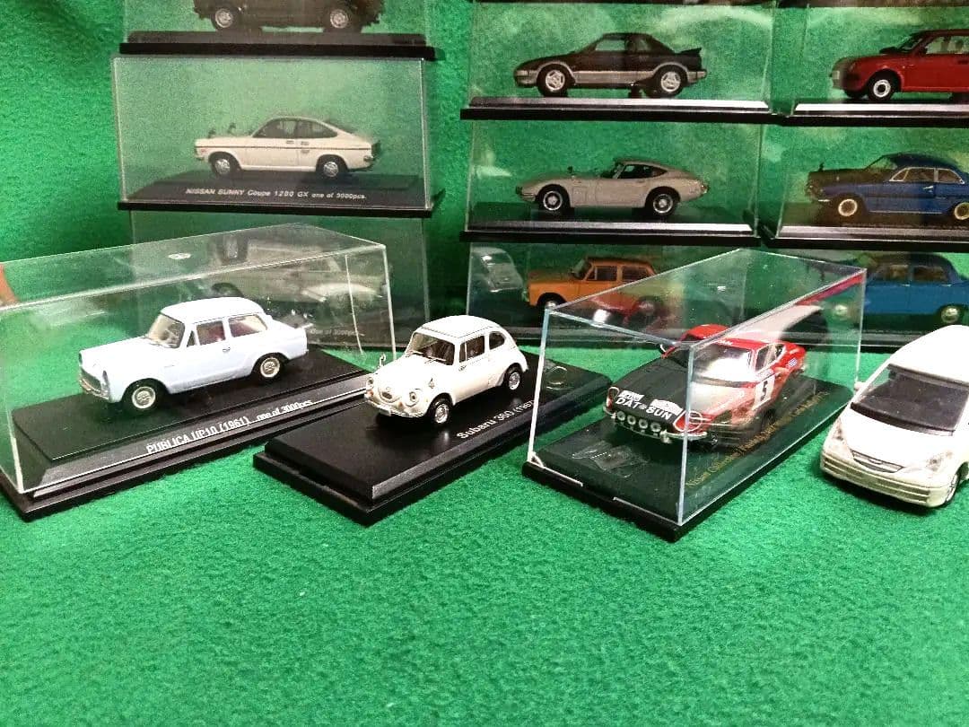 ミニカーコレクション 1/43スケール19台セット。