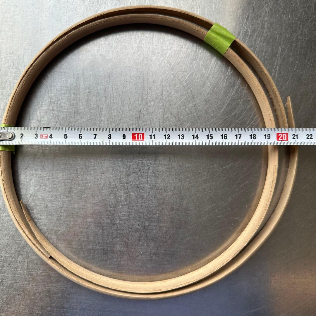 ゆうちぇる様 ナンタケットバスケット 5インチバスケットパース材料セット オーク