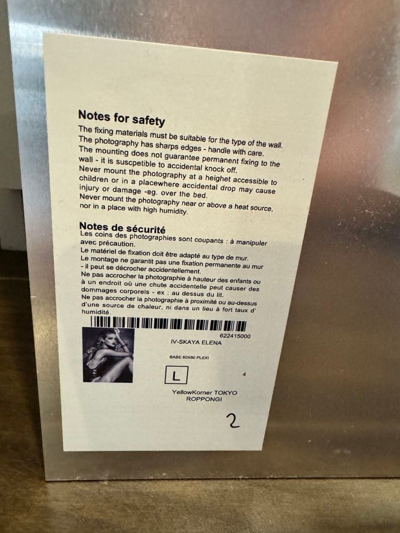 【美品】フォトグラフィアート、IV SKAYA ELENA、4/500