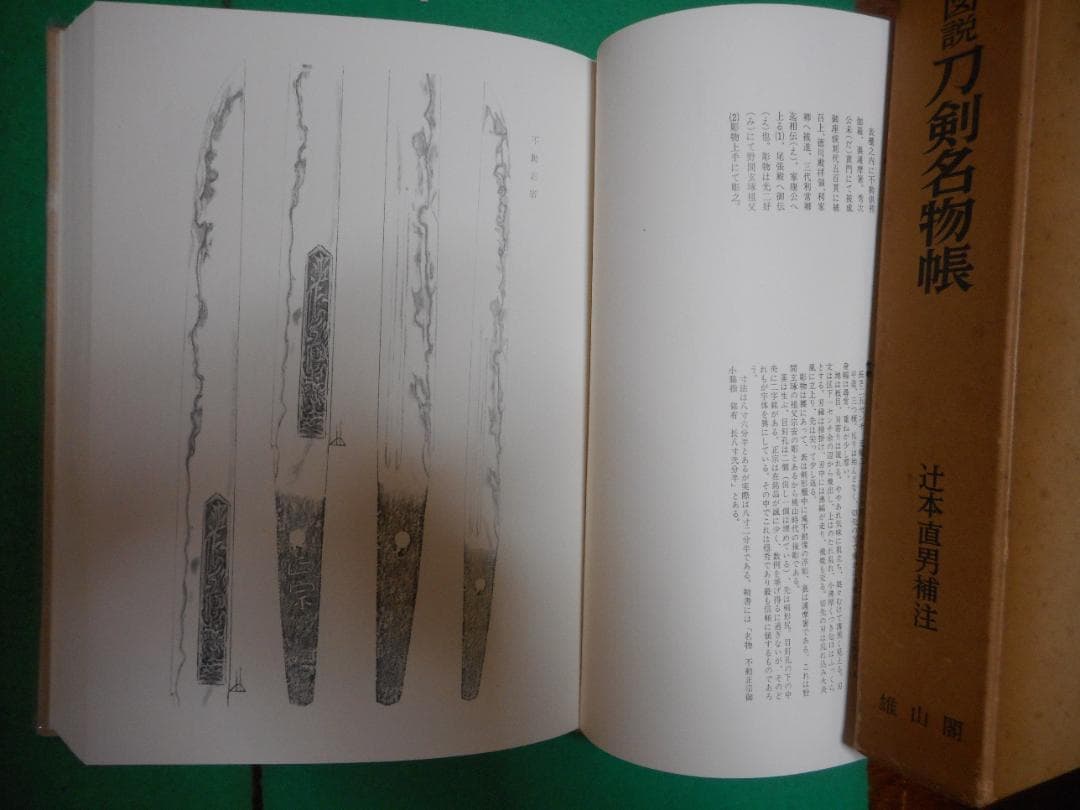 図説 刀剣名物帳 辻本直男著