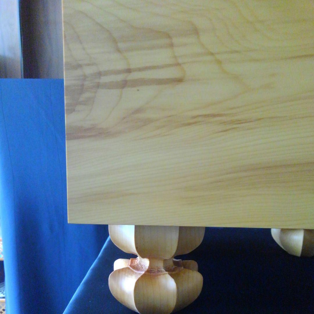 【本榧　5寸将棋盤　天地柾　追加画像】