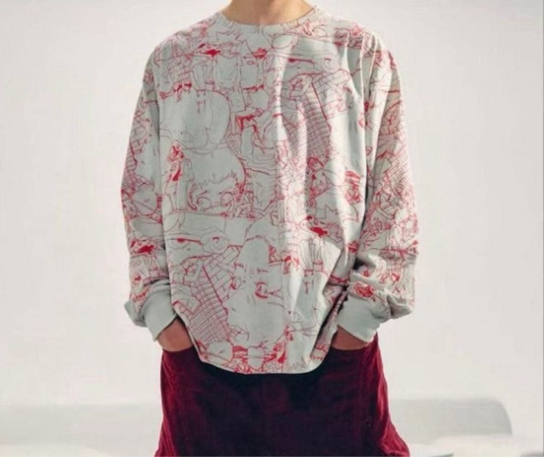 Vaundy バウンディ作　ロングTシャツ Lサイズ