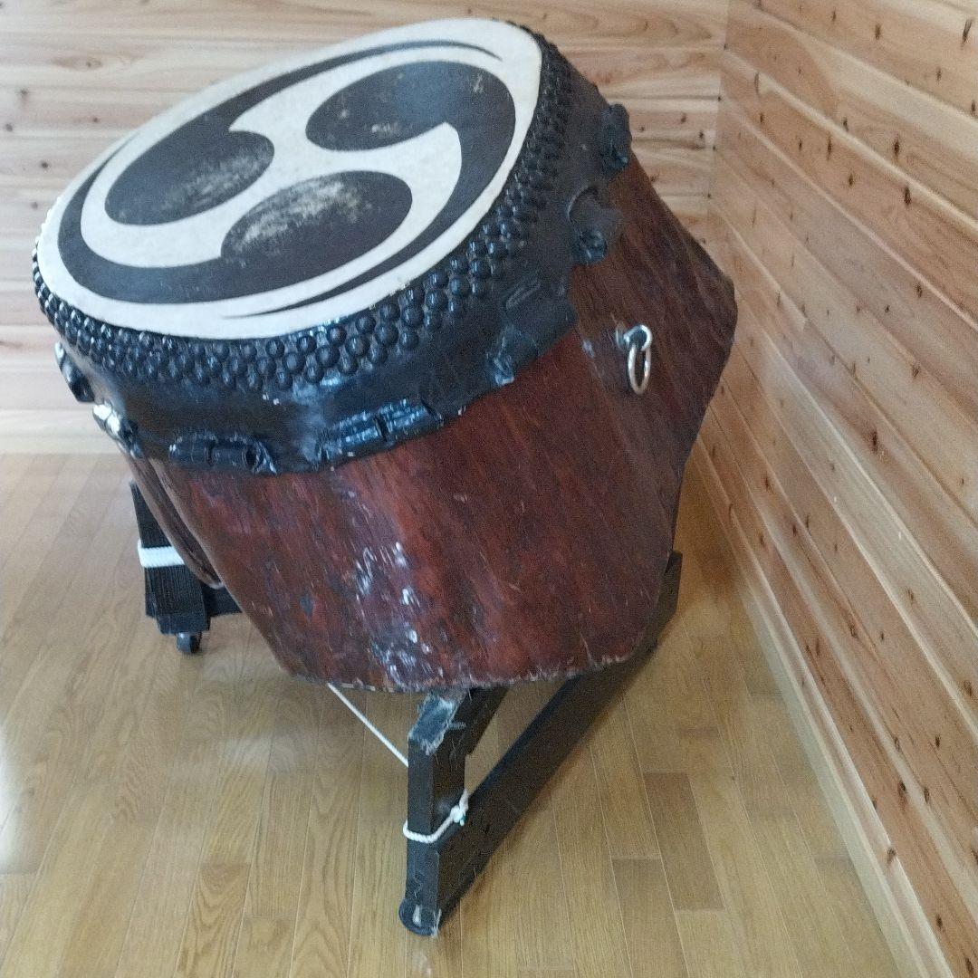 【世界に1台の超貴重な巨大和太鼓・大太鼓・大杉胴】アンティーク、打楽器、ドラム