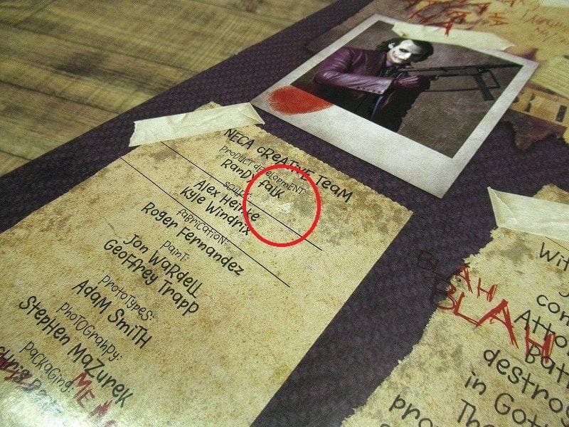 未開封 NECA ネカ バットマン ダークナイト ジョーカー 1/4 フィギュア