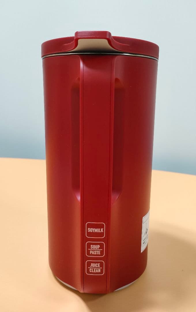 【未使用品】レコルト自動調理ポット　ソイ&スープブレンダー レッド