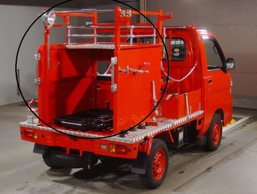 消防車　荷台装置　美品
