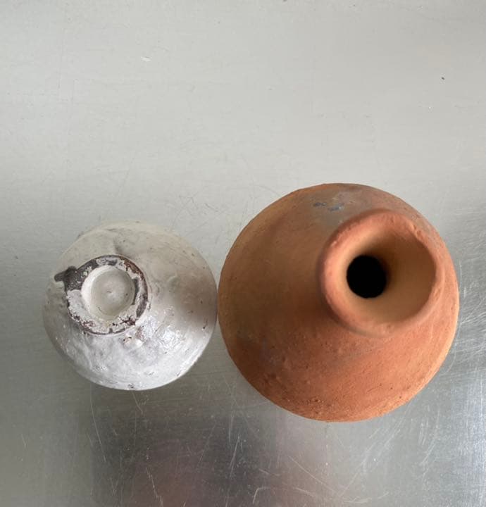 加藤静允　杉本立夫（泥牛）遊泥二人寄酒器　　第26回　京都　茶懐石　茶道　共箱