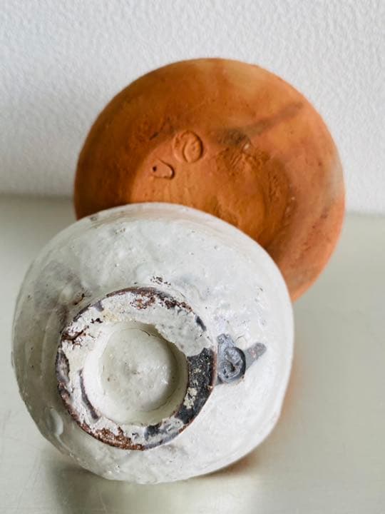 加藤静允　杉本立夫（泥牛）遊泥二人寄酒器　　第26回　京都　茶懐石　茶道　共箱