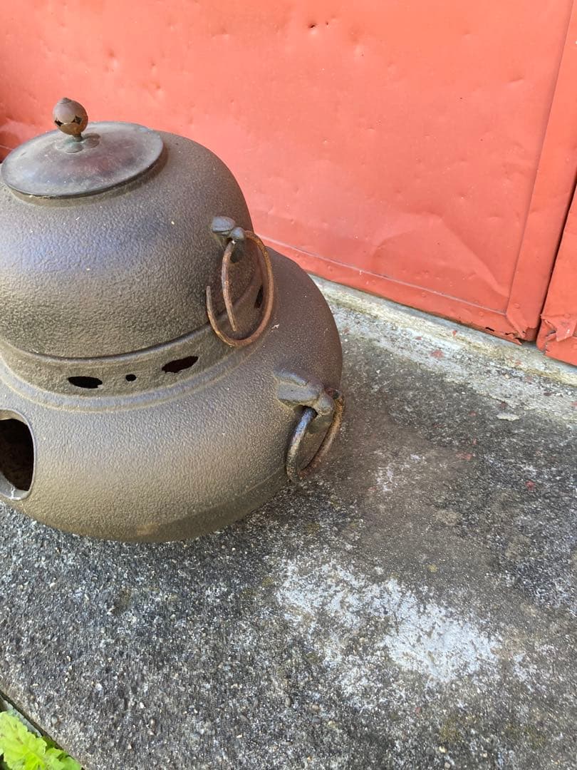 アンティーク　茶釜　レトロ　おしゃれ