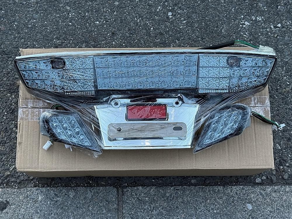 新品未使用 MF02 フュージョン 社外 スモーク LEDテール＆Fウインカー