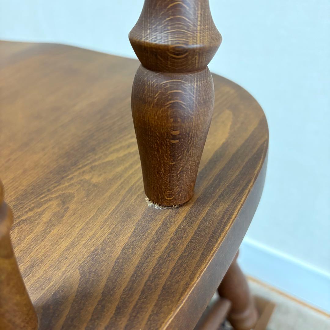 【送料込み】アンティーク家具/木製ロッキングチェア