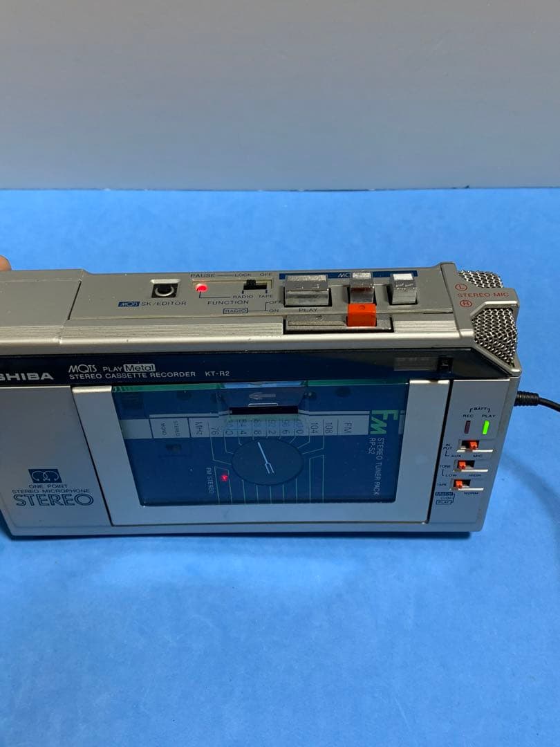 TOSHIBA 東芝 KT-R2　カセットレコーダー