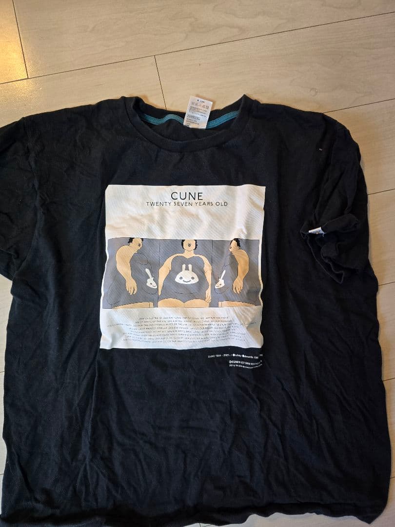 CUNE Tシャツ　ＸＬサイズ　１０枚セット