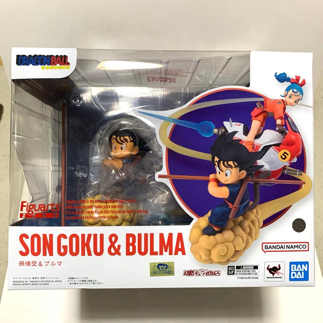 【未開封】ドラゴンボール フィギュアーツZERO 孫悟空＆ブルマ　ポスターおまけ