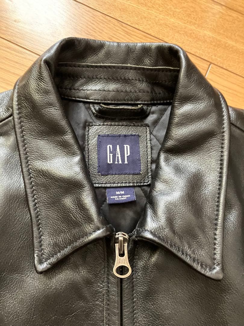 old gap レザージャケット　野村訓一同タイプ