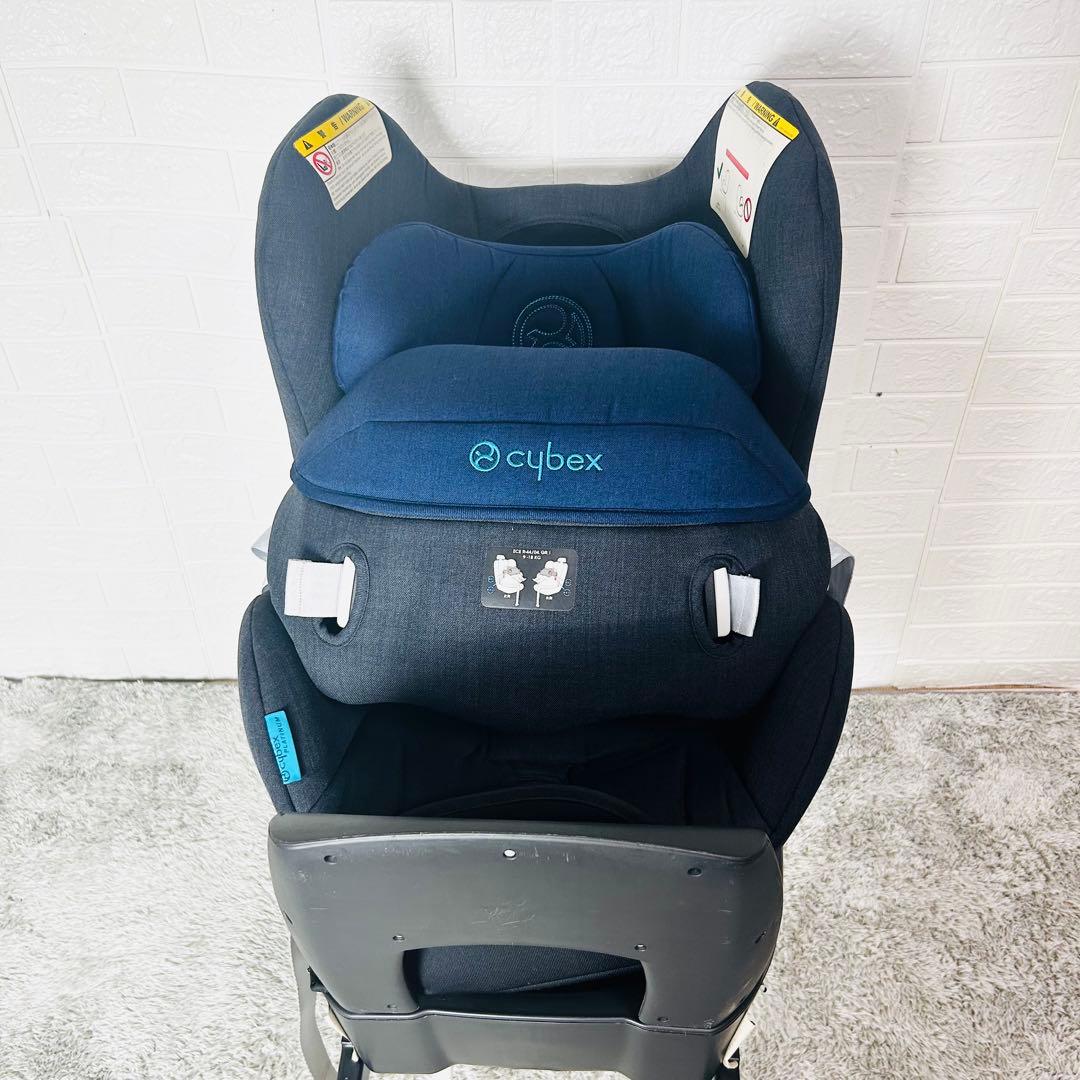 サイベックス チャイルドシート シローナ ISOFIX ネイビー 現状品