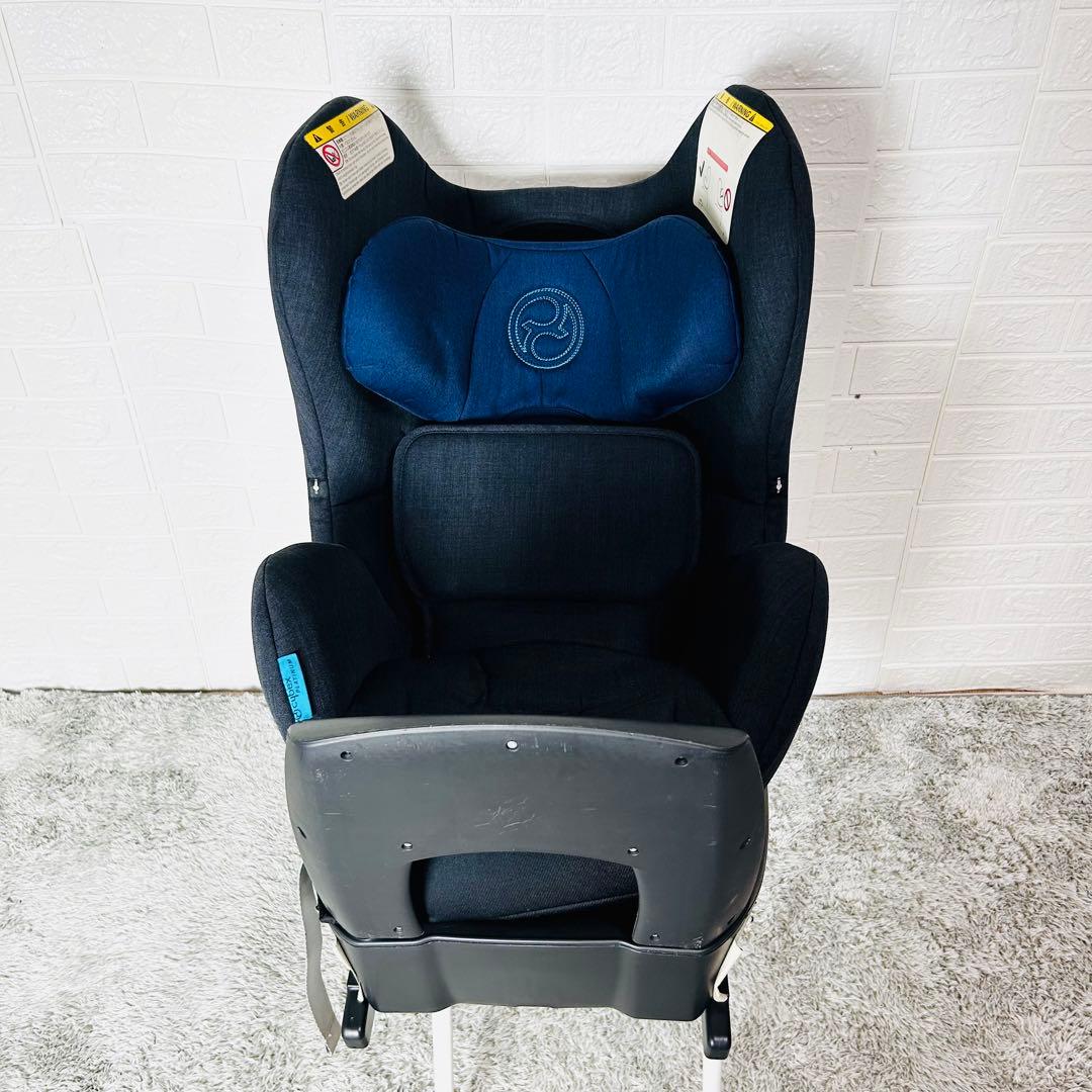 サイベックス チャイルドシート シローナ ISOFIX ネイビー 現状品