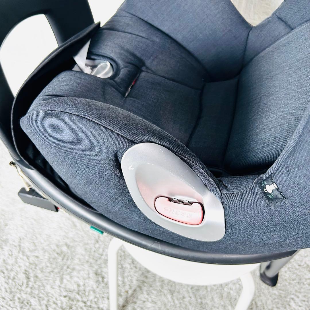 サイベックス チャイルドシート シローナ ISOFIX ネイビー 現状品