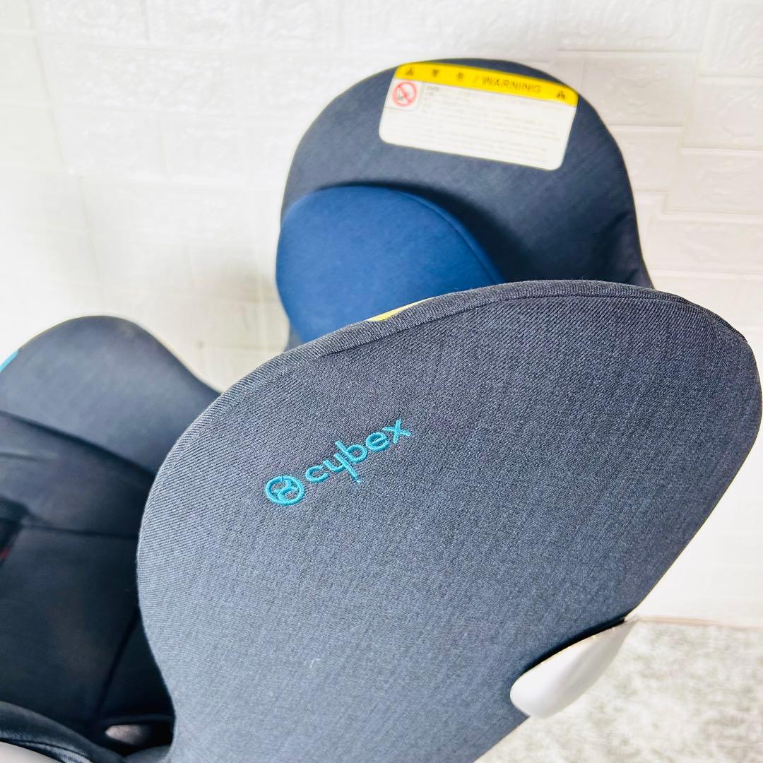サイベックス チャイルドシート シローナ ISOFIX ネイビー 現状品