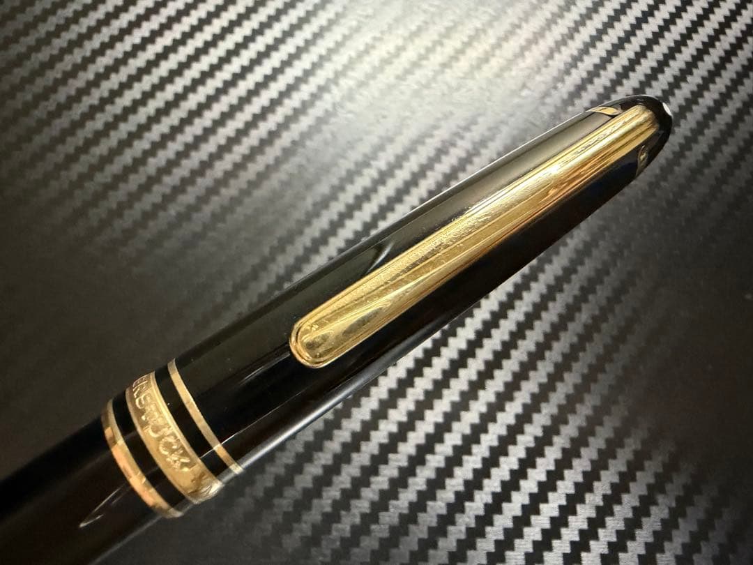 未使用に近い モンブラン マイスターシュテュック 144 ブラック 全金 M