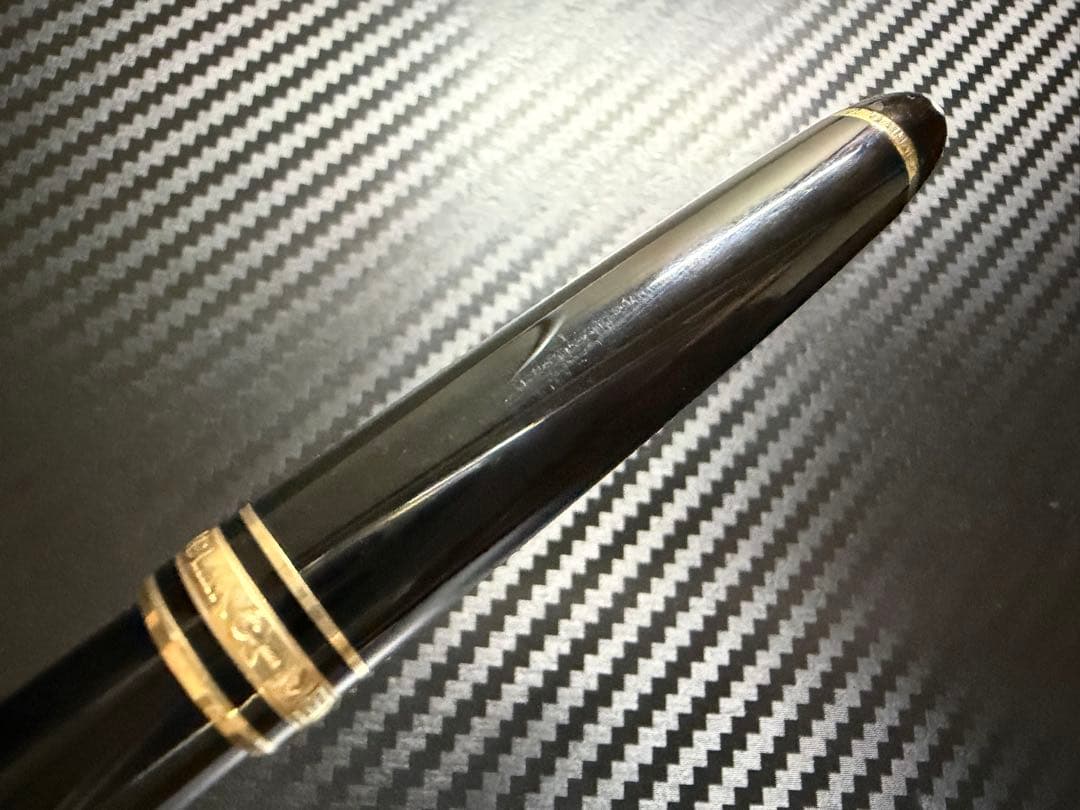 未使用に近い モンブラン マイスターシュテュック 144 ブラック 全金 M