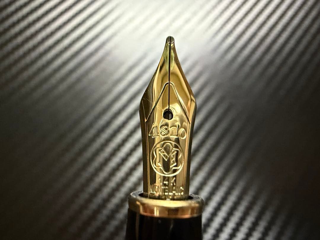 未使用に近い モンブラン マイスターシュテュック 144 ブラック 全金 M