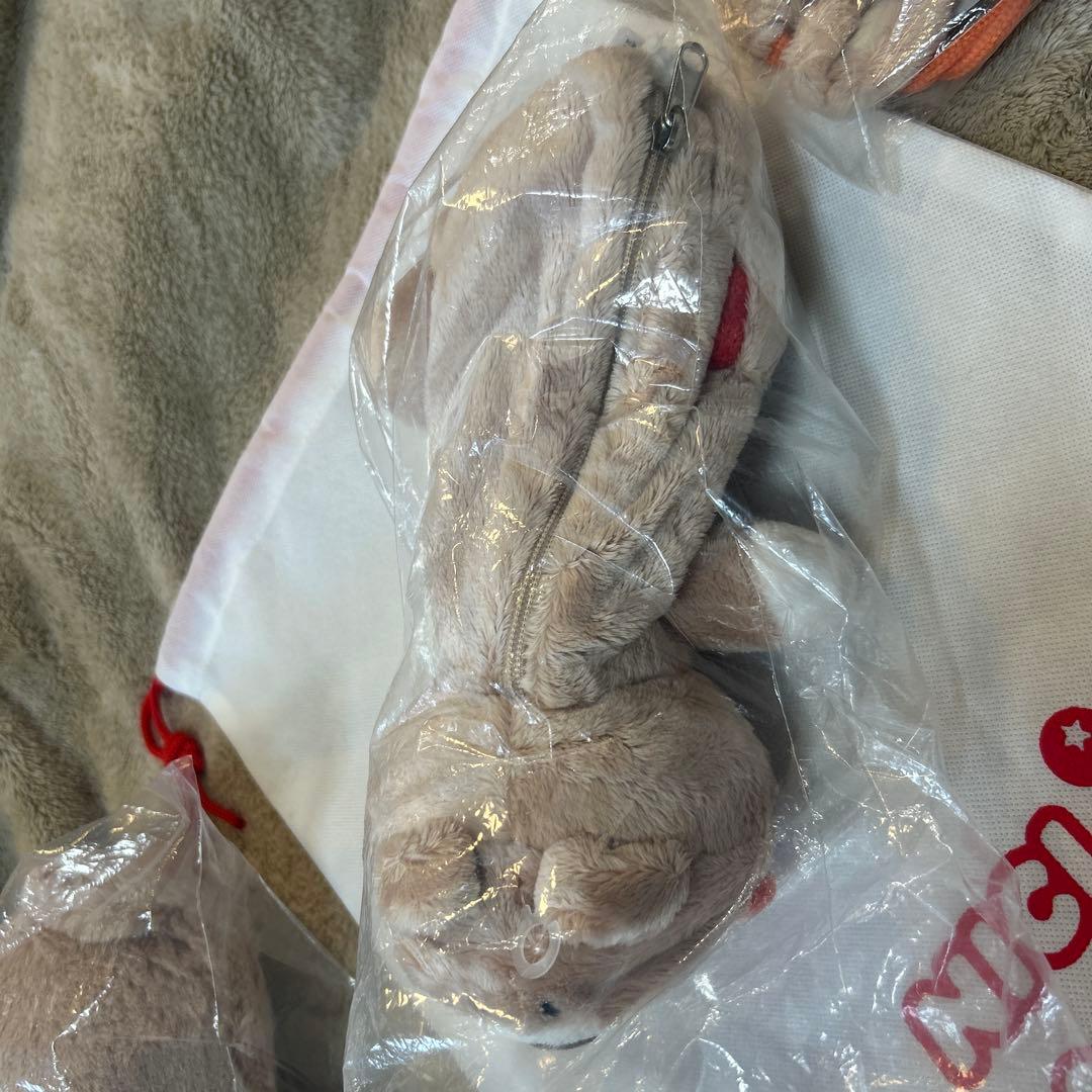 ハローキティ NICI コラボ　限定ぬいぐるみ　ポーチ　ペンケース　３点セット