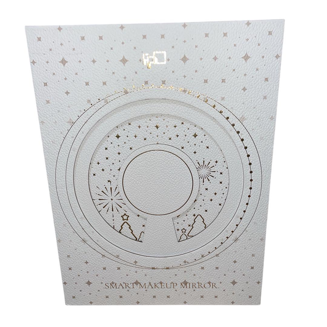 FPD CM08-X1 肌診断ミラー スマート 卓上 鏡 ライト付き 女優ミラー