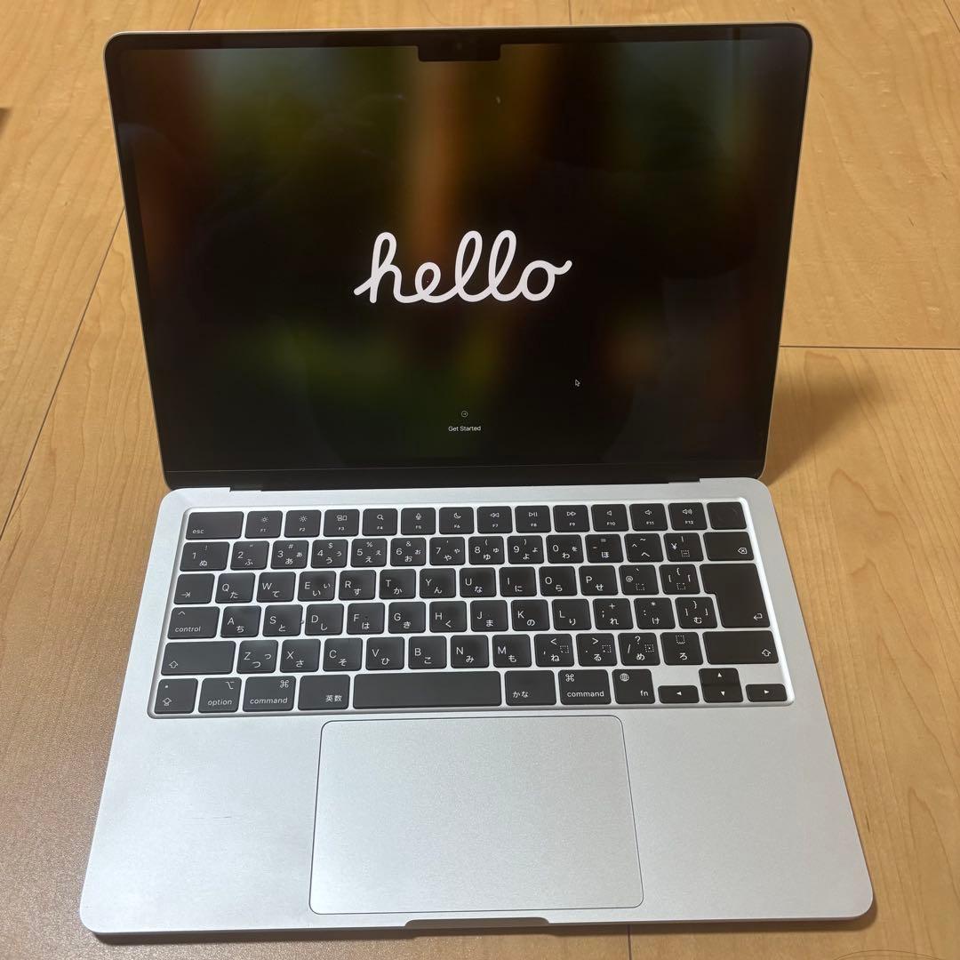 【即決価格◎本日発送】MacBook Air M2 美品／箱あり完備