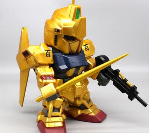 ジャンボソフビフィギュア　SD百式（限定版ゴールドバージョン）