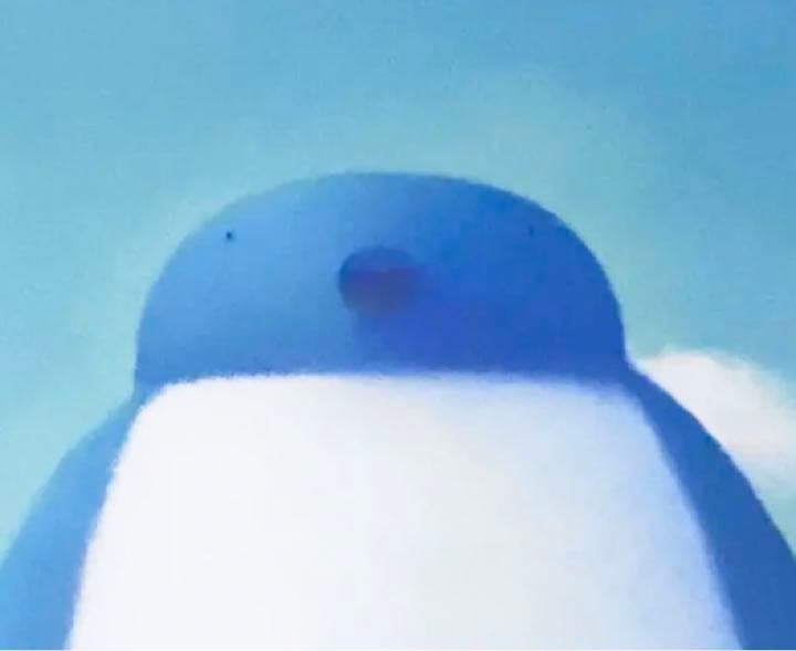 正規品【渡辺宏】ペンギン★ペンギン★パステル画★版画★ジクレー★絵画★額装済み