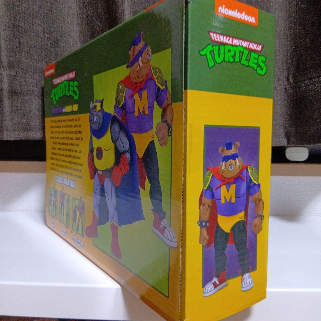 ネカ　ミュータントタートルズ　ビーバップ　ロックステディ　neca TMNT
